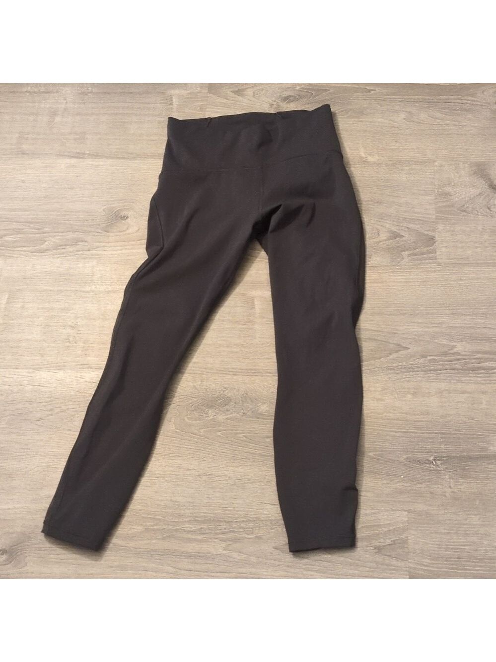 Lululemon deep coal train time 7/8 25" leggings size 8
